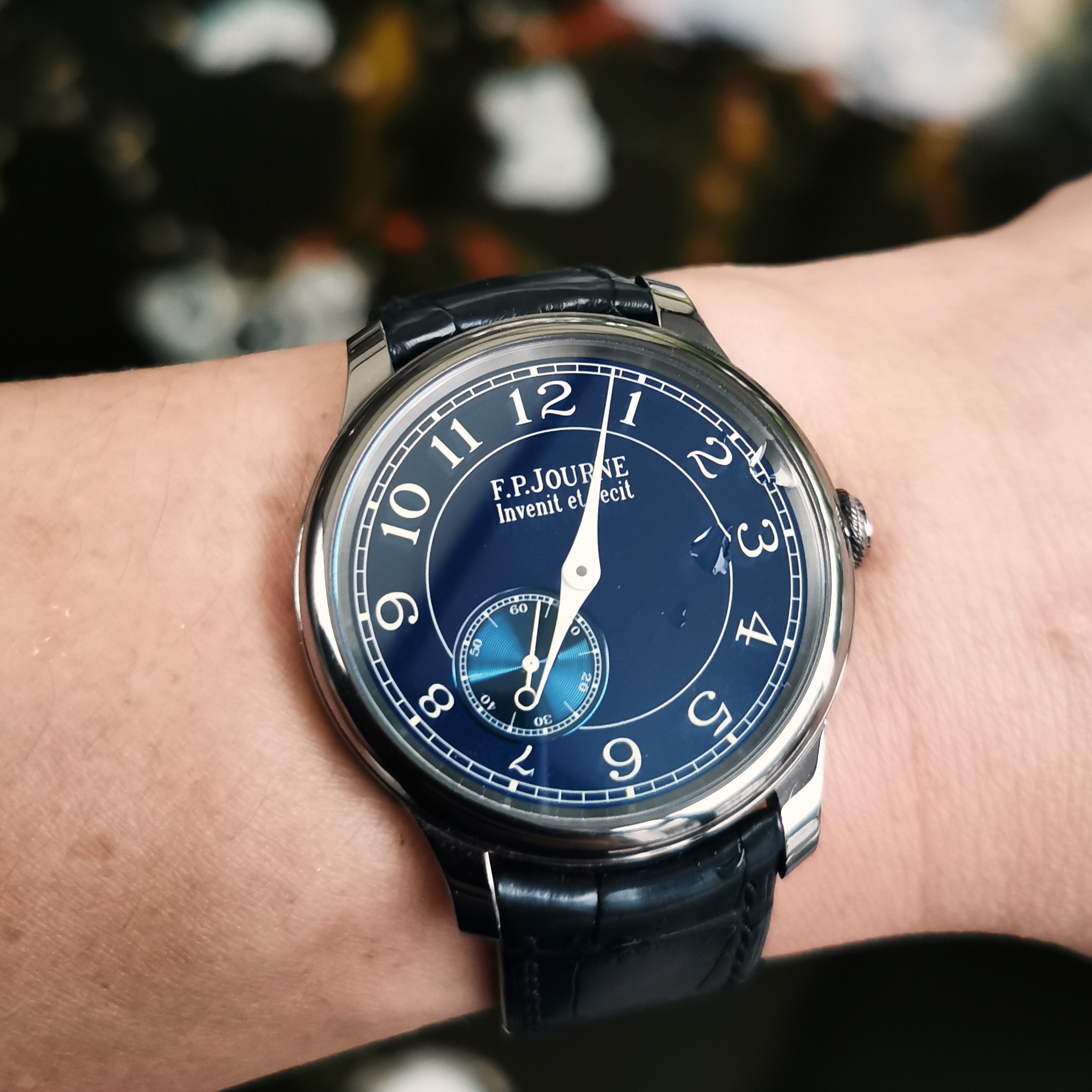 FP Journe Chronometre Bleu