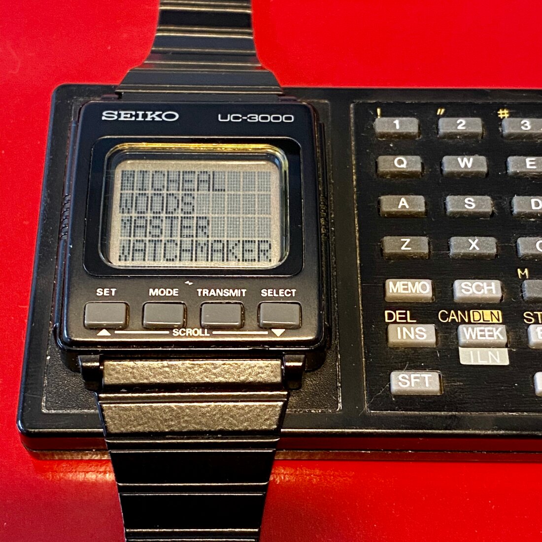 Seiko memo diary UC-3000