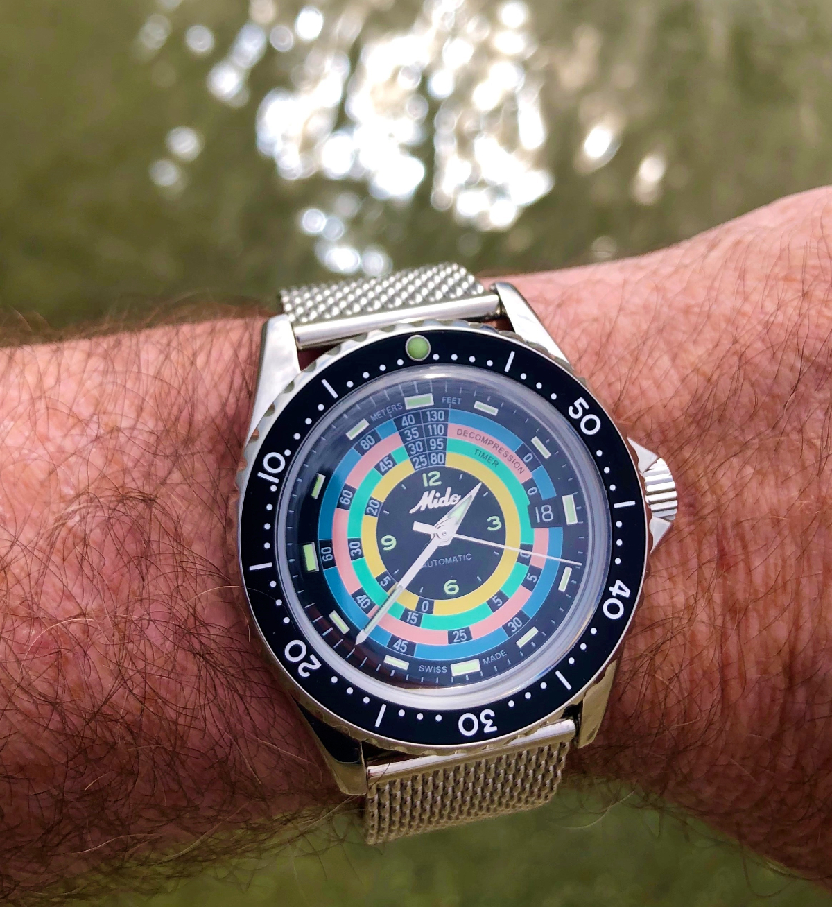 Mido Ocean Star Decompression Timer