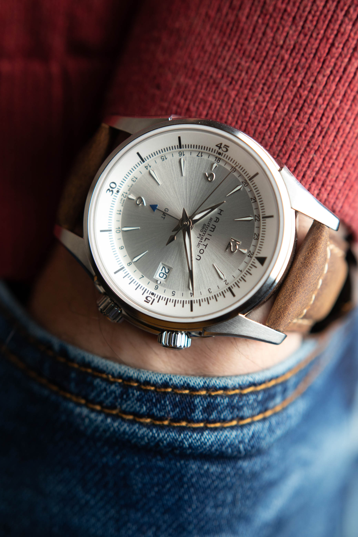 Hamilton Jazzmaster Traveler GMT