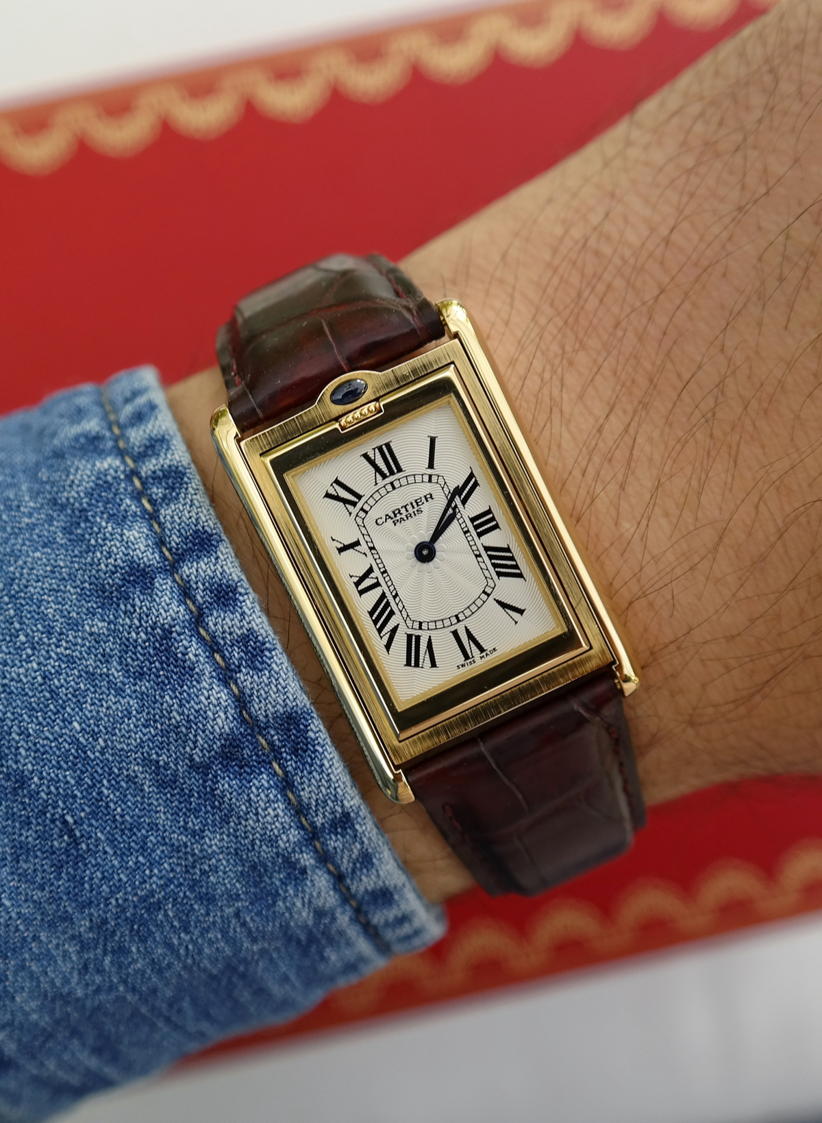 Cartier Tank Basculante 2499c