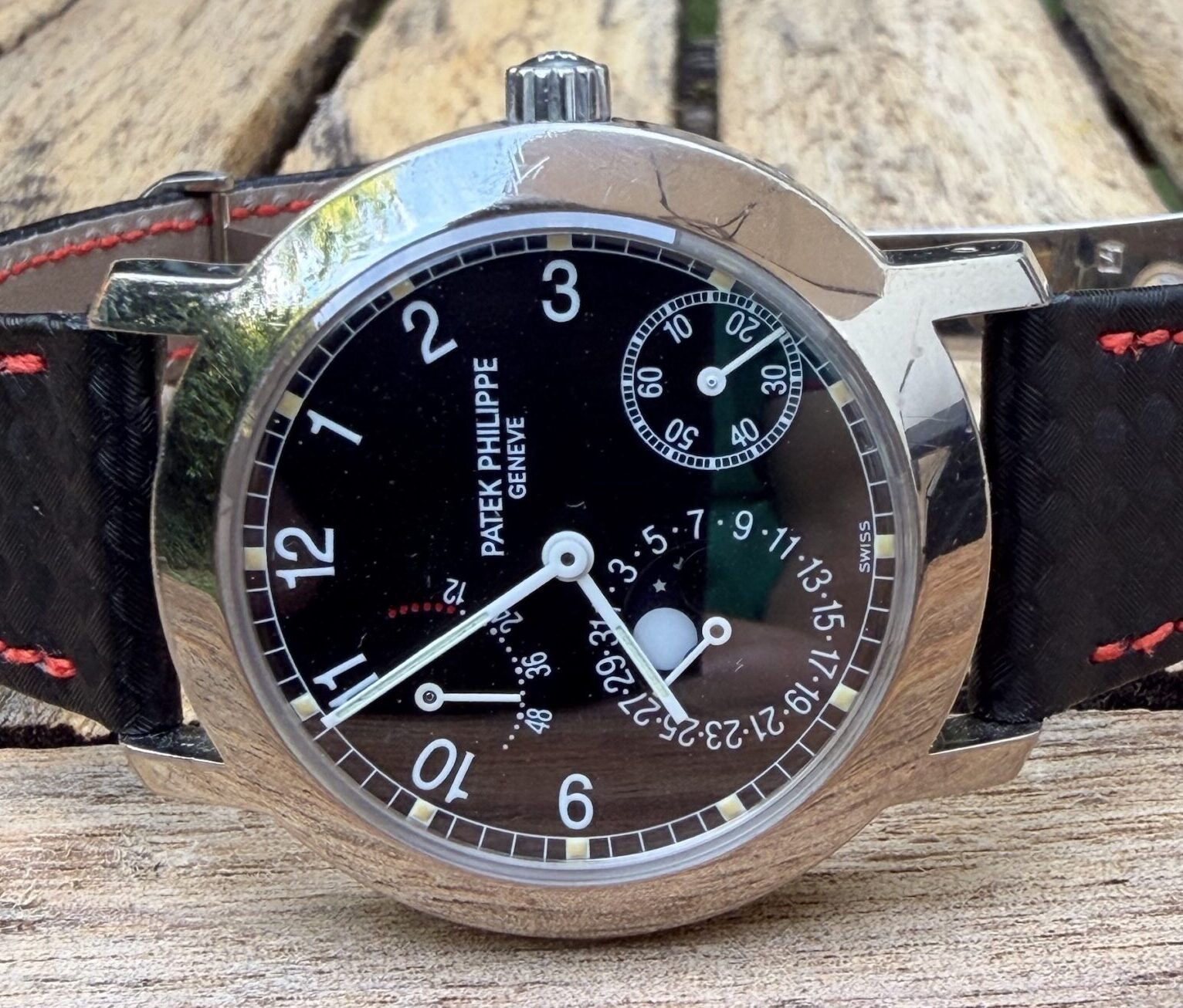 Owner Review: Patek Philippe Power Reserve Moon Phase, Reference 5055G by @zartschmelzend